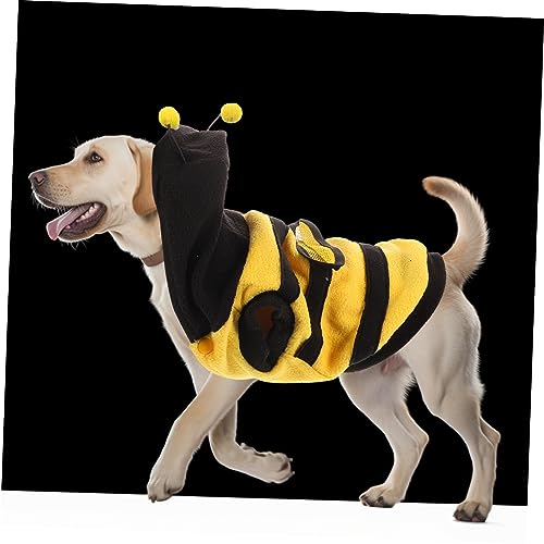 Disfraz Abeja para Perros y Gatos Tamaño XS Negro miniatura 3