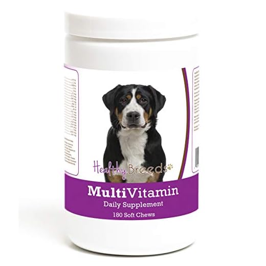 Healthy Breeds Greater Swiss Mountain Dog Multivitamin Soft Chew for Dogs 180 Count