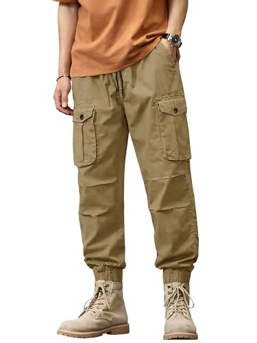 Image of Noble Monk Cargo for Men || Cotton Cargo Pant || Stylish Multi-Pocket Casual Trousers for Men