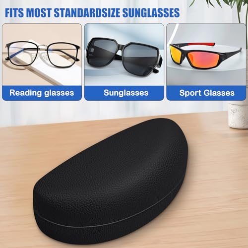 Image of Leather Extra Large Case for Most Sunglasses and Eyeglasses