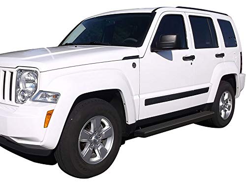 Estribos para Jeep Liberty 2008-2013 5 pulg Acero Inox miniatura 6