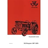  Massey Ferguson Schlepper MF165 - Traktor Ersatzteilliste Ersatzteilekatalog