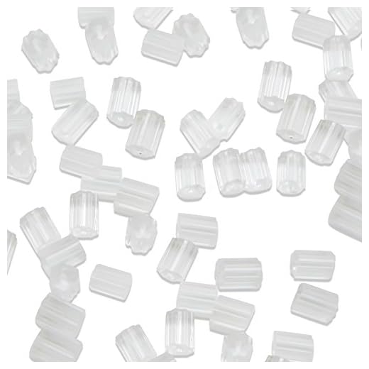 TOAOB 144pcs Clear Plastic Rubber Safety Earring Backs Soft Silicone Ear Nut Stoppers Replacement 2.5x3.5mm for Fish Hooks Earring Post Studs