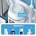 TuCao Toothpaste Dispenser Wall Mounted, Automatic Toothpaste Dispenser for Kids, Toothbrush Dispenser for Bathroom with 4 Toothbrush Slots
