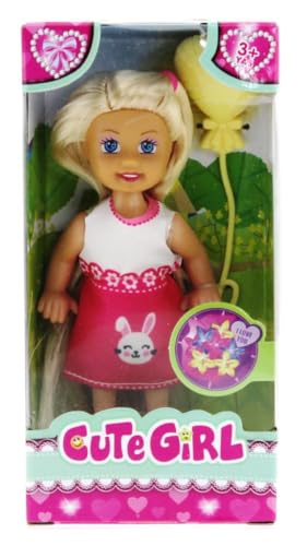 Sarı Balonlu Sarışın Mini Bebek