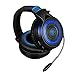 Produktbild G600 GameDAC Over-Ear Gaming Headset + Audioverstärker / PS4 + PC Hochauflösendes Audiosystem/Einstellbarer Soundeffekt Hörposition/Gehörschutz-Design/Mit Mikrofon Kopfhörer Blau