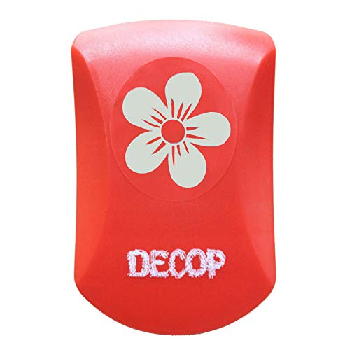 Decop Embossed Craft Punch 32Mm (1.25Inch) Cute Flower #TOP1
