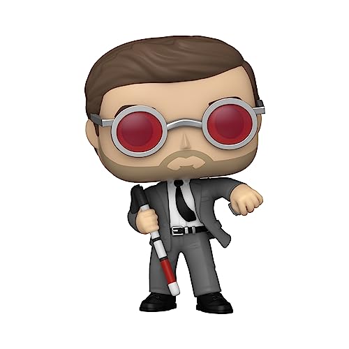 Image of Funko Pop! Marvel: Spider-Man: No Way Home - Matt Murdock with Brick - Amazon Exclusive - Collectable Vinyl Figure - Gift Idea - Official Products - Movies Fans