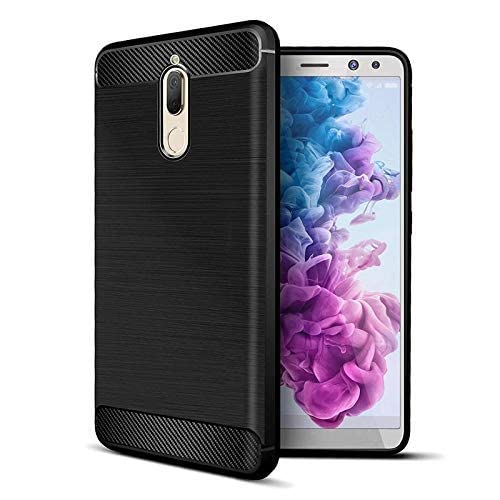 Image of Hybrid Carbon Fiber Back Case for Huawei Mate 10 Lite (Black)