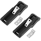 STOBOK Replacement Door Latch Stainless Steel Rubber Lock for Various Industries