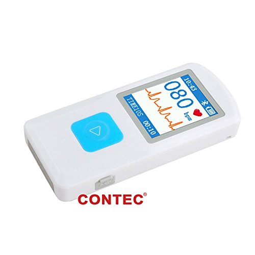Contec PM10 Portable Ecg/Ekg Monitor Pc Software Electrocardiogram Bluetooth Heart Rate Beat Lcd Monitor Pm10 thumb #5