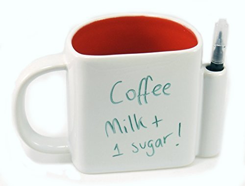 Simply Mugs Taza No te olvides - con soporte para boligrafo