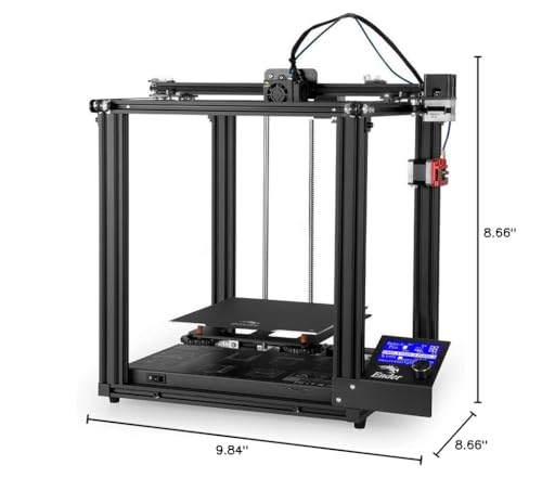 Image of Creality K1 3D Printer - 600 mm /s High-Speed, Upgraded 0.1 mm Smooth Detail, Auto Leveling, Dual Fans Cooler, Straight Out of The Box for Beginners (Ender 5 Pro)