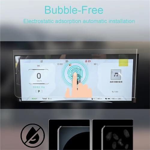 Protection écran Deepal G318 anti-traces pour navigation GPS auto