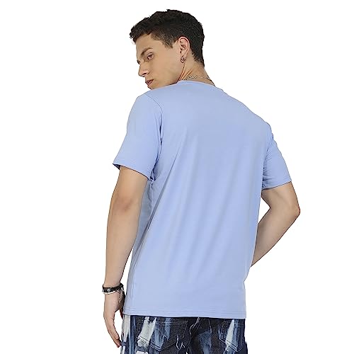 Image of CAHOOT Men's Basic Regular Fit T-Shirt for Casual Wear | Crewneck | Short Sleeve | Pull On Closure | Cotton T-Shirt Crafted with Comfort Fit for Everyday Wear