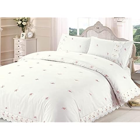 Rapport Home Floral Lace Duvet Cover Set Cover