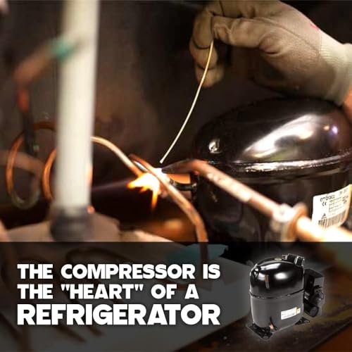 Image of NEU6214U Refrigerator Compressor 115V - R290 Refrigerant