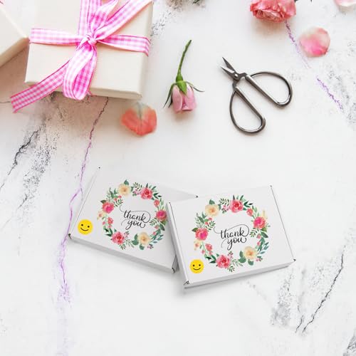 Image of RLAVBL 7x5x1 Shipping Boxes Set of 30, White Corrugated Cardboard Mailer Box for Packing Mailing Small Business