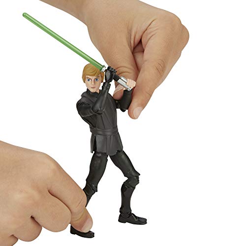 Star Wars Galaxy Of Adventures Jedi Knight Luke Skywalker Action Figure #TOP2