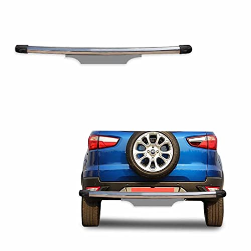 Image of DriveStylish Stainless Steel High Gloss Safety Rear Bumper Protector Sutaible for Ford Ecosport 2017