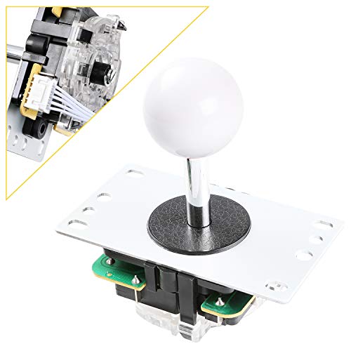 Hikig 2 Player LED Arcade Games DIY Parts Kit 2X USB Encoders + 2X Arcade Joysticks + 20x LED Arcade Buttons for Raspberry Pi and Windows - Thumbnail 5