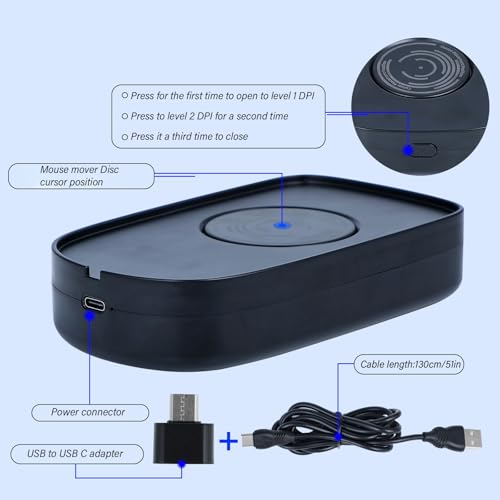 Éveil de l'ordinateur par agitateur de souris pour statut actif permanent - 4