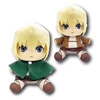 Amazon.co.jp: 畑山商事 お座りぬいぐるみS 進撃の巨人 (ミカサ