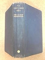 All that I have met B00088LPLW Book Cover