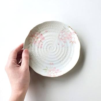 桜 小皿 7枚セット 小皿 桜 ガラス サクラ 和食器 4枚セット セット クリア ガラス