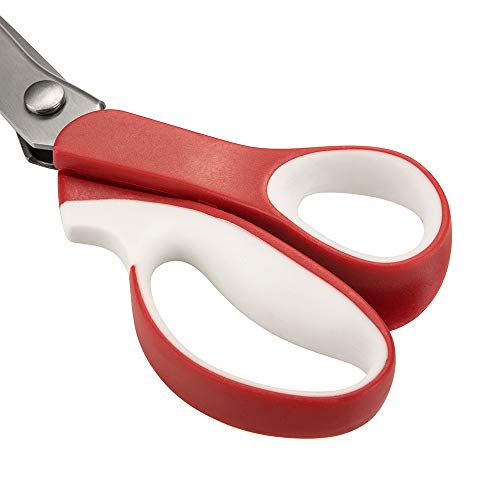Galadim Pinking Shears Set (Pack Of 2 Pcs, Serrated & Scalloped Edges) Gd-012-O #TOP5