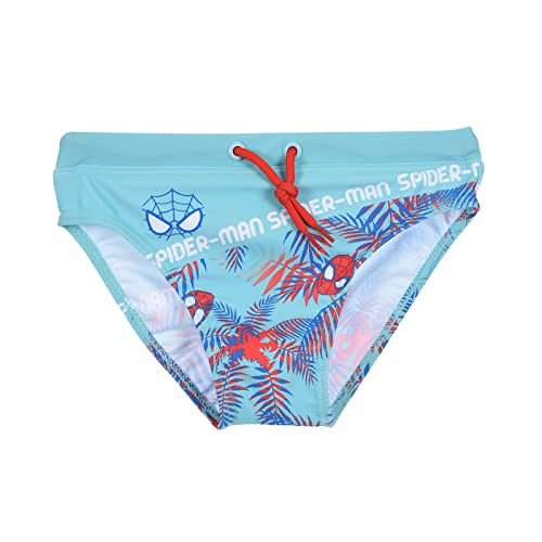 French Market Slip de Bain Garçon Spider-Man (8 Ans, Spider 1842 Bleu) Cover