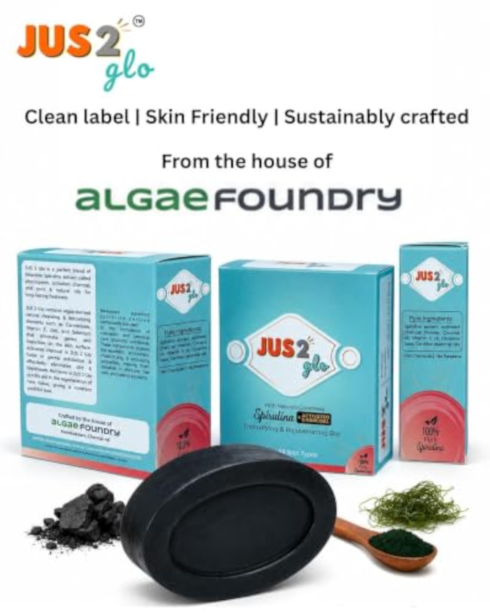 glo Detoxifying & Rejuvenating Soap Pack of 2