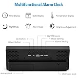 Zoom IMG-2 sarsumir sveglia digitale da comodino Zoom IMG-2 sarsumir sveglia digitale da comodino