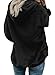 Nirovien Womens Full Zip Up Sherpa Hoodie Fuzzy Fleece Jacket Oversized Fluffy Coat with Pockets(Black,L)