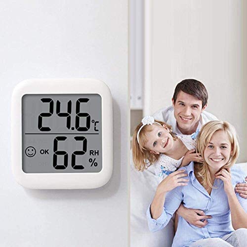 Termómetro digital e higrómetro XMING con alerta de notificación y pantalla LCD de alta precisión 6