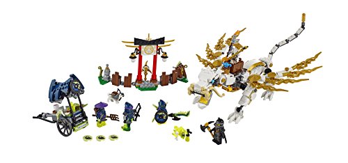 Lego Ninjago 70734 Master Wu Dragon Ninja Building Kit #TOP3