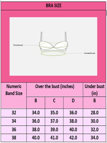 Image of EVA & JOY Women's Solid Lightly-Padded Non-Wired Full Coverage T-Shirt Bra (Pack of 1)