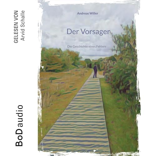Diseño de la portada del título Der Vorsager - Die Geschichte eines Fehlers