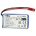 Produktbild vhbw Li-Ion Akku 1000mAh (3.7V) kompatibel mit Modell Quadcopter 20c