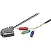Produktbild Goobay 51306 Adapterkabel, Scart auf RGB Cinch, schwarz, 2 m Kabellänge