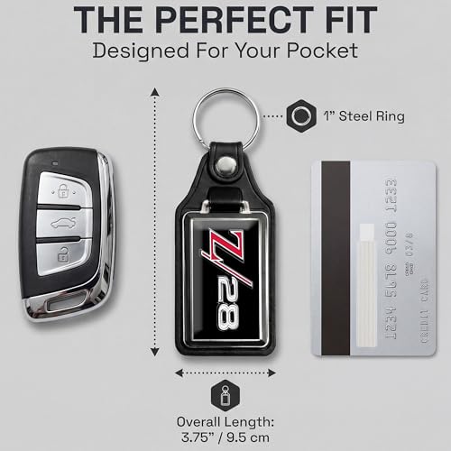 Image of Brotherhood Car Key Chain for Camaro - Classic Models Keychain