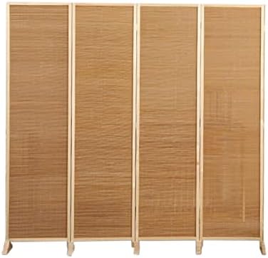 Tall Room Dividers and Folding Privacy Screens, Indoor Dressing Room/Apartment Partition, 4 Panel