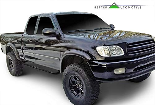 Estribos laterales negros 3" para Toyota Tundra 2000-2006 miniatura 3