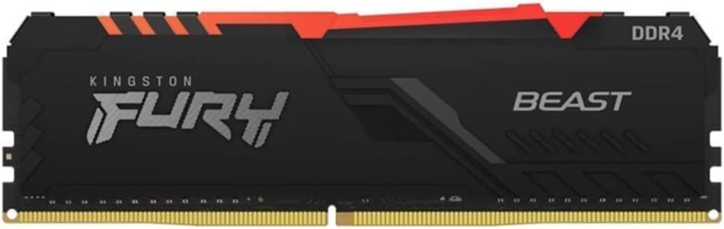 Kingston FURY Beast RGB 8GB 3600MHz DDR4 CL17 Desktop Speicher Einzelnes Modul KF436C17BBA/8