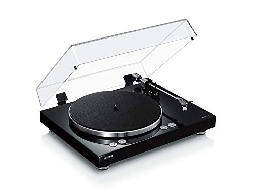 Yamaha MusicCast Vinyl 500 Tourne-Disque à Traction par Courroie, Noir, Aluminium, 33 1/3,45 TR/Min, Moteur CC, numérique - Les Beatles, Paul McCartney, John Lennon, RIngo Starr, George Harrison Yamaha MusicCast Vinyl 500 Tourne-Disque à Traction par Courroie, Noir, Aluminium, 33 1/3,45 TR/Min, Moteur CC, numérique – Image 4
