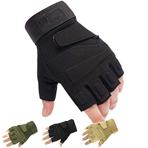 hunting fingerless gloves