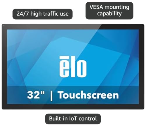 Image of Elo 5554L - 55 inch 4K Touchscreen Signage - TouchPro PCAP Anti-Glare, 40 Touch, 3840 x 2160, Black