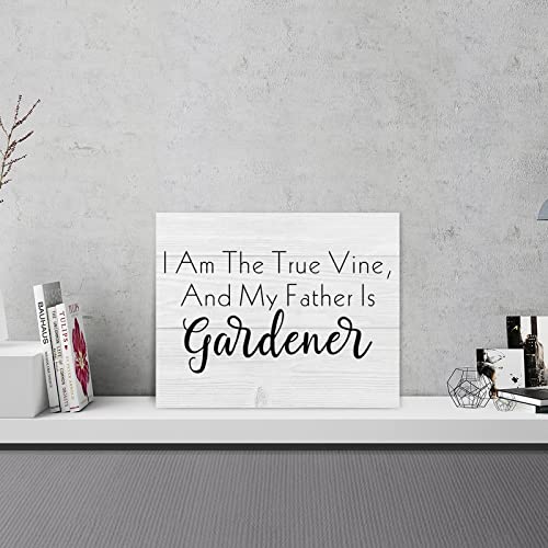 Panneau de vigne véritable bois rustique déco table intérieur maison 50cm - 4