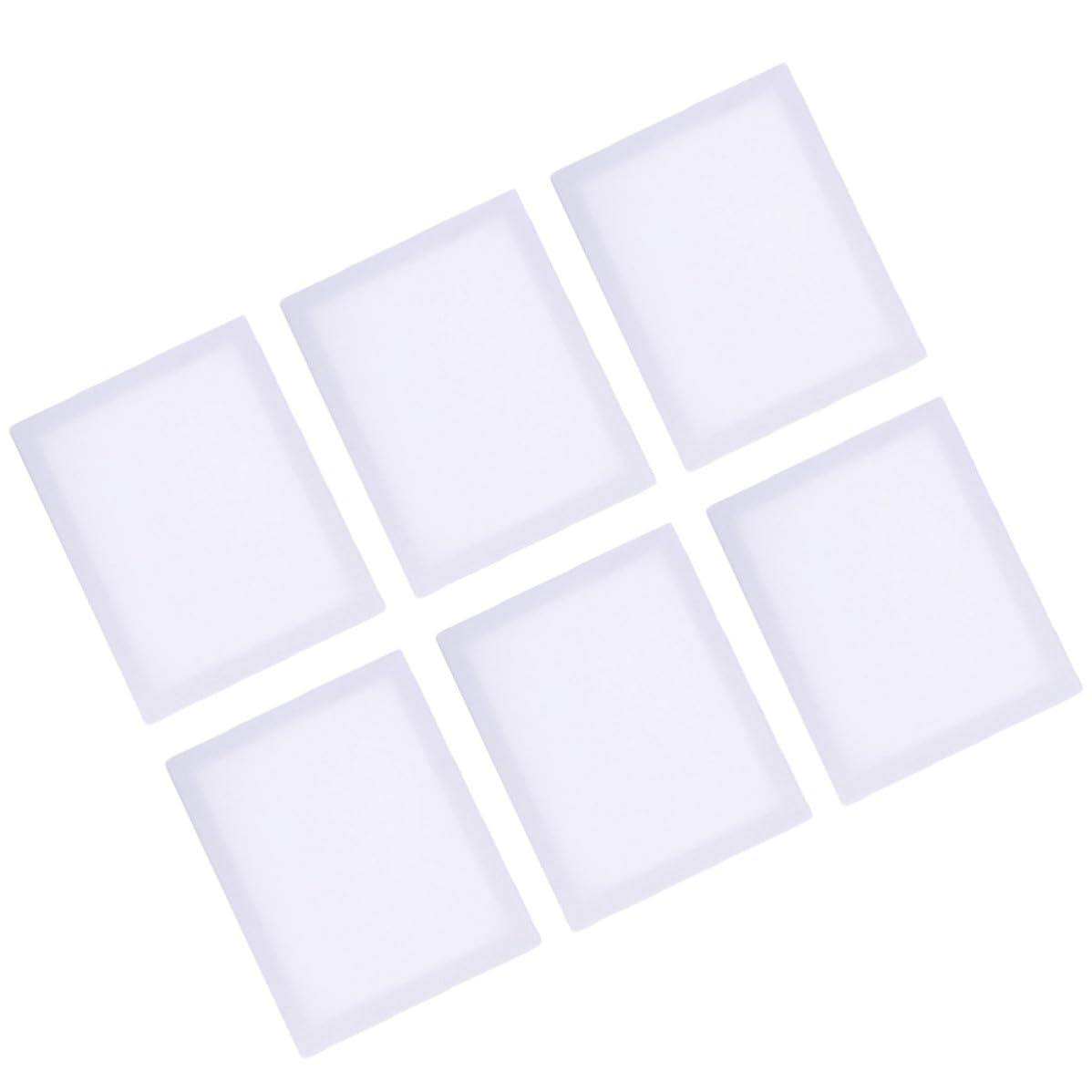 6 Piezas Lienzo Estirado Blanco para Pintura al Óleo, 30x40