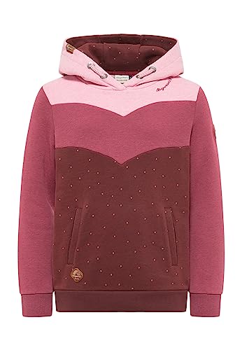Sweat-shirt à capuche fille Ragwear vêtement coton rayé multicolore